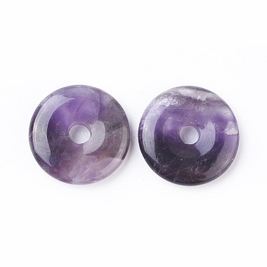 Purple Donut Amethyst Pendants