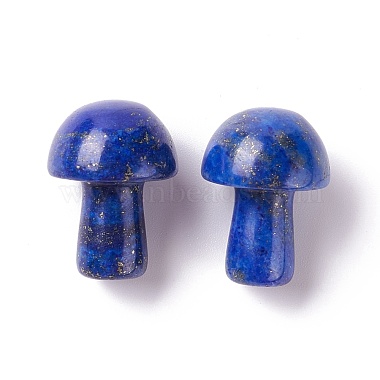 Натуральный лазуритовый гриб гуаша камень(G-D456-26E)-2