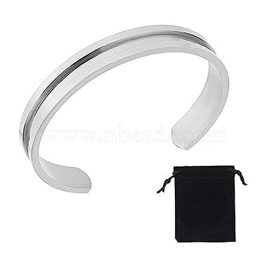 201 Stainless Steel Cuff Bangles