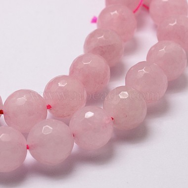 Natural Rose Quartz Beads Strands(G-G736-13-8mm)-3