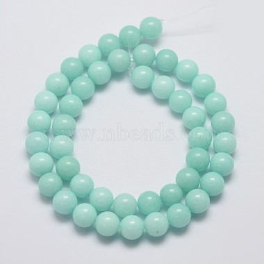Natural Malaysia Jade Beads Strands(G-A146-8mm-B07)-2