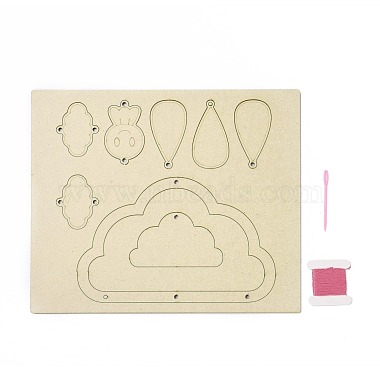 DIY Cloud Wind Chime Making Kit(DIY-A029-04)-2