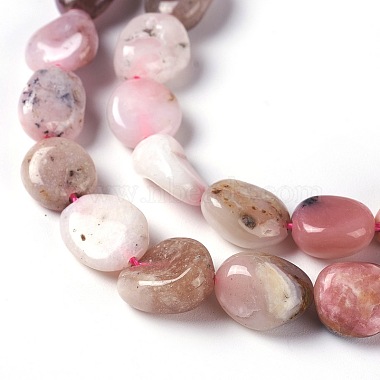 Natural Pink Opal Beads Strands(G-L493-13A)-2