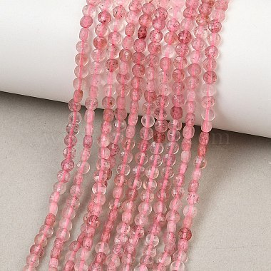 Natural Strawberry Quartz Beads Strands(GG-NH0007-B02-01)-2
