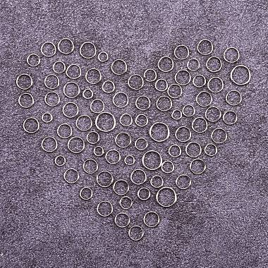 126g Iron Close but Unsoldered Jump Rings(IFIN-SZ0001-26)-6