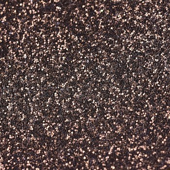 Sparkle PU Leather Fabric, with Glitter Sequins, for Shoes Bag Sewing Patchwork DIY Craft Appliques, Coconut Brown, 135x21x0.07cm