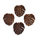 Natural Walnut Wood Pendants(WOOD-N011-004)-1