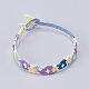 Embroidery Bracelets for Girls(BJEW-H535-03)-2