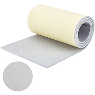 Adhesive EVA Foam Sheets, for Art Supplies, Paper Scrapbooking, Cosplay, Halloween, Foamie Crafts, Light Grey, 300x6mm, about 2m/roll(DIY-WH0308-451C)