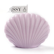 Shell Shaped Aromatherapy Smokeless Candles, with Box, for Wedding, Party, Votives, Oil Burners and Christmas Decorations, Thistle, 6.8x9x4.8cm(DIY-C001-06C)
