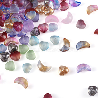 180pcs 18 style galvanoplastie perle de verre transparente(EGLA-TA0001-15)-2