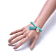 Handmade Polymer Clay Heishi Beads Stretch Bracelets(BJEW-JB04251-M)-6