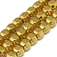Electroplate Non-magnetic Synthetic Hematite Beads Strands(G-T061-50A)-1