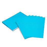 Adhesive Aluminum Sheet, Rectangle, Blue, 80x120x0.1mm, 20pcs/box(FIND-NB0003-88A)