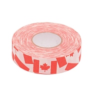 Bockey Masking Tape, Adhesive Tape Textured Polyester, for Bockey Packaging, Orange Red, 91~100.5x24.5~25mm, about 27.34Yards(25m)/roll(AJEW-WH0241-43D)