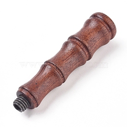 Pear Wood Handle, for Wax Seal Stamp, Wedding Invitations Making, BurlyWood, 75x18mm, Inner Diameter: 7.5mm(AJEW-WH0121-35E)