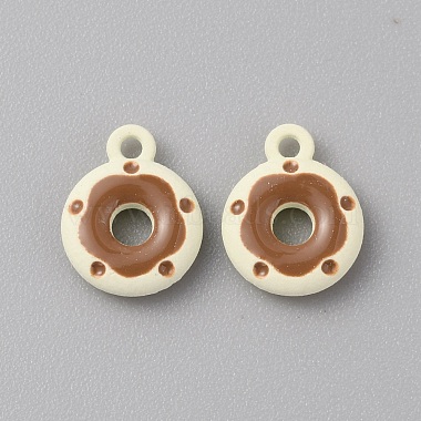 Camel Flat Round Alloy Charms