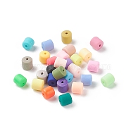 Eco-Friendly Handmade Polymer Clay Beads, for DIY Jewelry Crafts Supplies, Column, Heishi Beads, Mixed Color, 6.5x6mm, Hole: 1.4mm, about 880pcs/200g(CLAY-XCP0001-19)