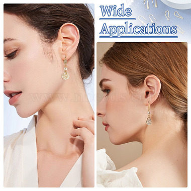 20Pcs 10 Styles Brass Earring Hooks(KK-TA0002-46)-9