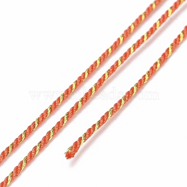 1mm Coral Polyester Thread & Cord