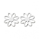 Spray Painted 201 Stainless Steel Filigree Joiners(STAS-G304-09E)-1