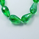 Electroplate Glass Beads Strands(X-EGLA-R008-15x10mm-3)-1