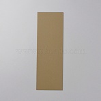 Thermoform Sheet, for Knife Sheath Making, Rectangle, Tan, 305x102x2mm(DIY-WH0308-405A)