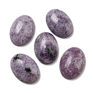 Natural Lilac Jade Cabochons, Oval, 18x13x5~5.5mm(G-C115-01A-42)