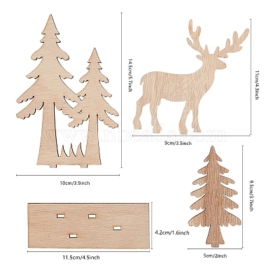 Undyed Platane Wood Home Display Decorations(DJEW-CA0001-01)-3