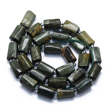 Natural Eagle Eye Stone Beads Strands(G-K245-I01-A01)-2