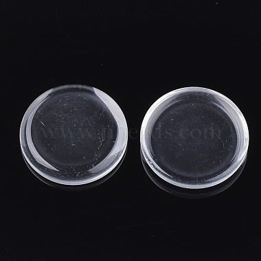 Прозрачные стеклянные кабошоны(X-GGLA-Q043-01)-2