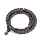 Electroplate Non-magnetic Synthetic Hematite Beads Strands(G-Q986-013E)-2
