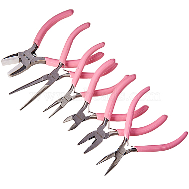 45# Carbon Steel Jewelry Plier Sets(PT-SC0001-09)-6