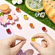 8St&uuml;ck 4 Farben handgefertigte Lampwork-Perlen(LAMP-CJ0002-71)-4
