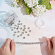 sunnyclue 100pcs kits de fabrication de bracelets extensibles en perles d'étoile de mer à faire soi-même(DIY-SC0014-95AS)-4