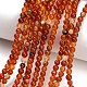 Natural Carnelian Beads Strands(GG-CBA1CAF-A01-4mm)-2