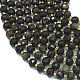 Natural Golden Sheen Obsidian Beads Strands(G-K389-E55-01)-3