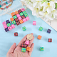 40Pcs Printed Opaque Acrylic Beads(MACR-PA0001-86)-3