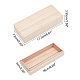 Unfinished Natural Wood Box with Lid(CON-WH0074-89C)-2