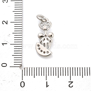 micro cuivres ouvrent pendentifs de zircons(KK-H527-12P)-3