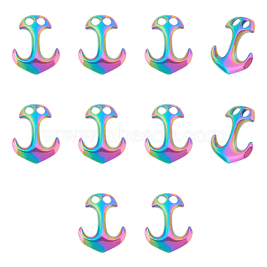 Rainbow Color 304 Stainless Steel Hook and S-Hook Clasps