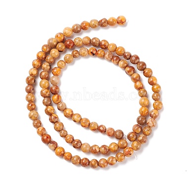 Natural Maifanite/Maifan Stone Beads Strands(G-P451-01C-C)-3