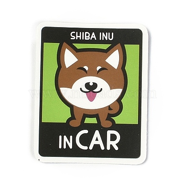 50Pcs 50 Styles Paper Shiba Inu Dog Cartoon Stickers Sets(STIC-P004-23E)-3