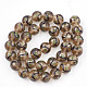 Perles vernissées de sable d'or manuelles (LAMP-T006-02F)-2