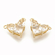 Brass Cubic Zirconia Charms(X-KK-S340-12G-07)-1