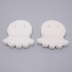 PU Sponge, Cleaning Sponge, Octopus, White, 120x115x29mm(AJEW-WH0152-54)