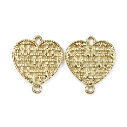 Alloy Links, Connector Charms, Hollow Heart, Light Gold, 22.5x19.5x1.5mm, Hole: 1.8mm(FIND-WH0110-032)
