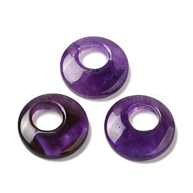 Donut Amethyst Pendants