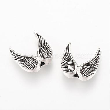 15mm Wing Alloy Beads