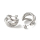 Non-Tarnish 304 Stainless Steel Stud Earrings(EJEW-Z026-11P)-2